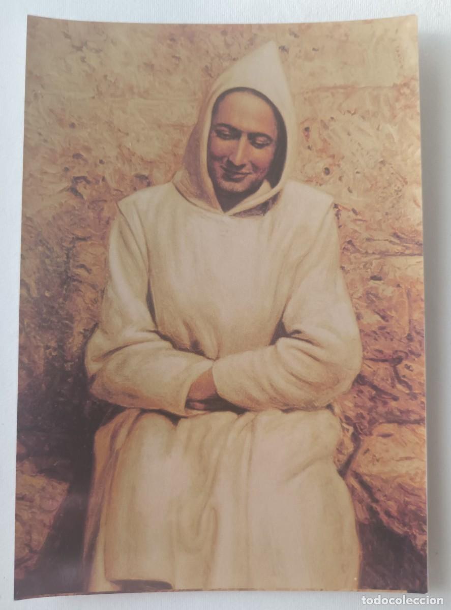 Postales: POSTAL BEATO RAFAEL ARNAIZ. OLEO DE ANTONIO G. CAPEL. MONASTERIO DE SAN ISIDRO. VENTA DE BA&Ntilde;OS (PALE