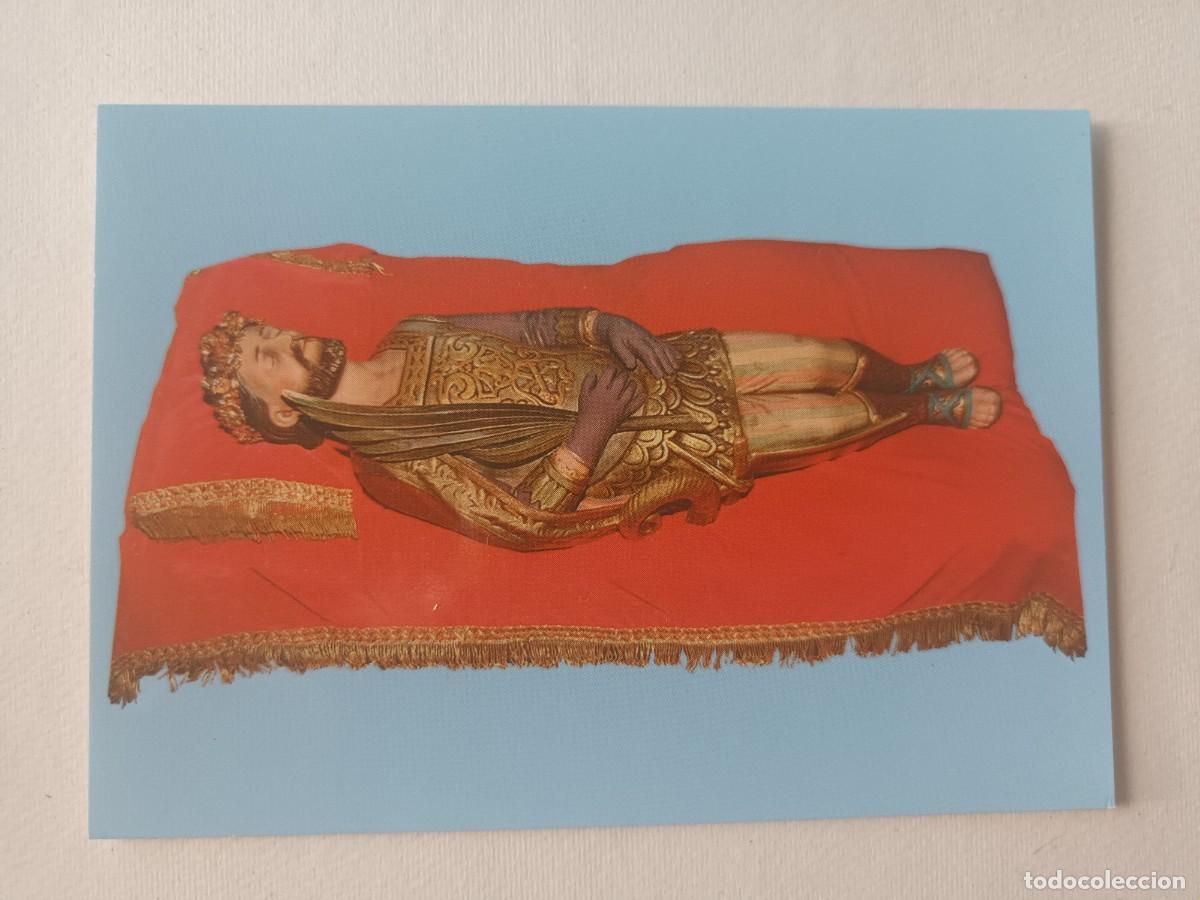 Postales: ESTAMPA SAN CAMPIO DE LONXE - ORACION (REVERSO) - MODELO 1