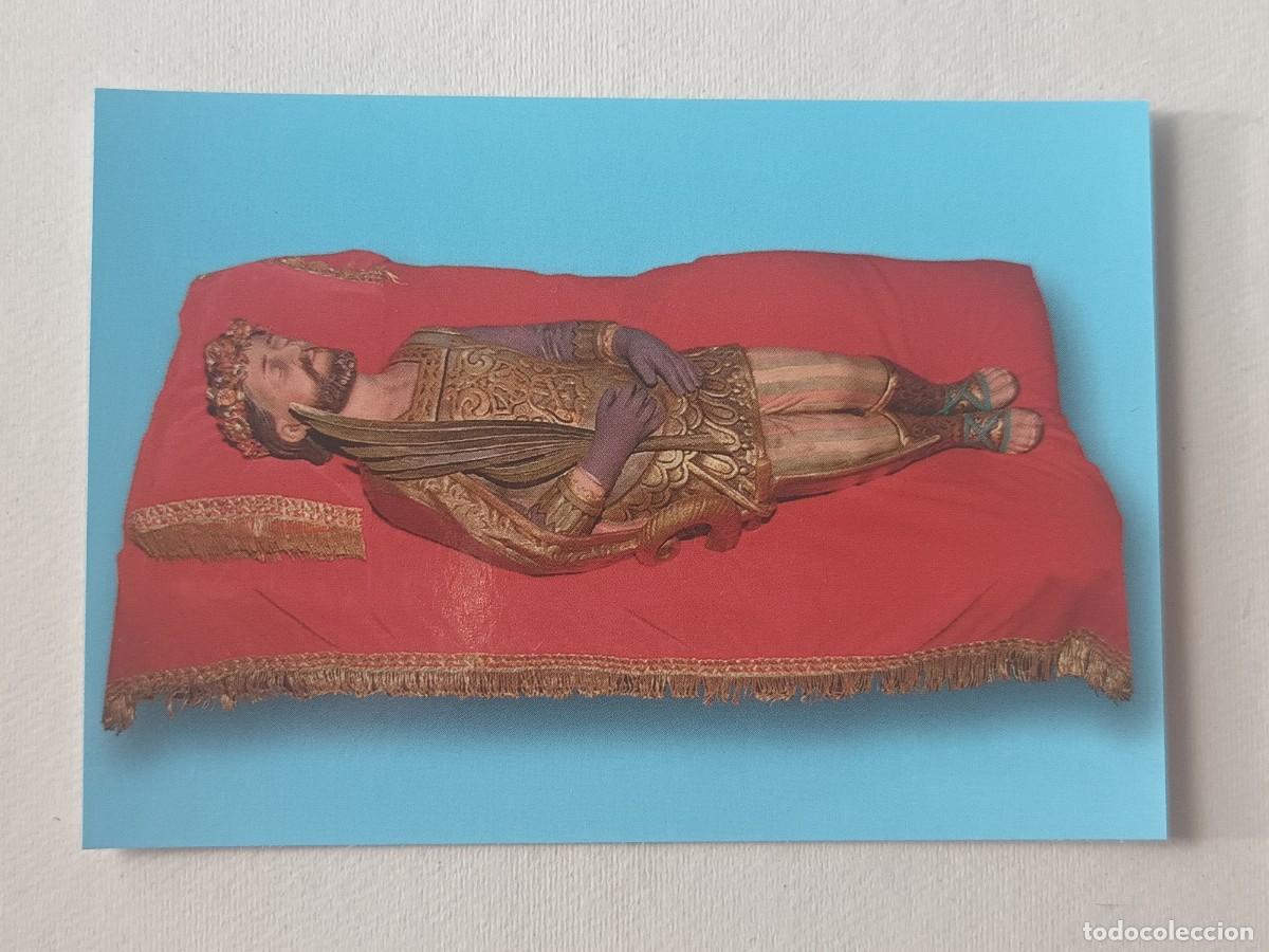 Postales: ESTAMPA SAN CAMPIO DE LONXE - ORACION (REVERSO) - MODELO 2