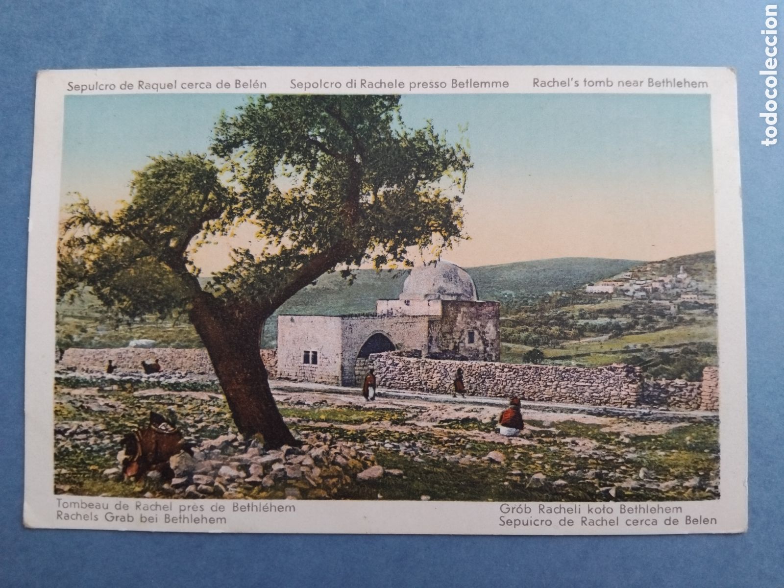 Postales: Postal Bel&eacute;n. Sepulcro de Raquel