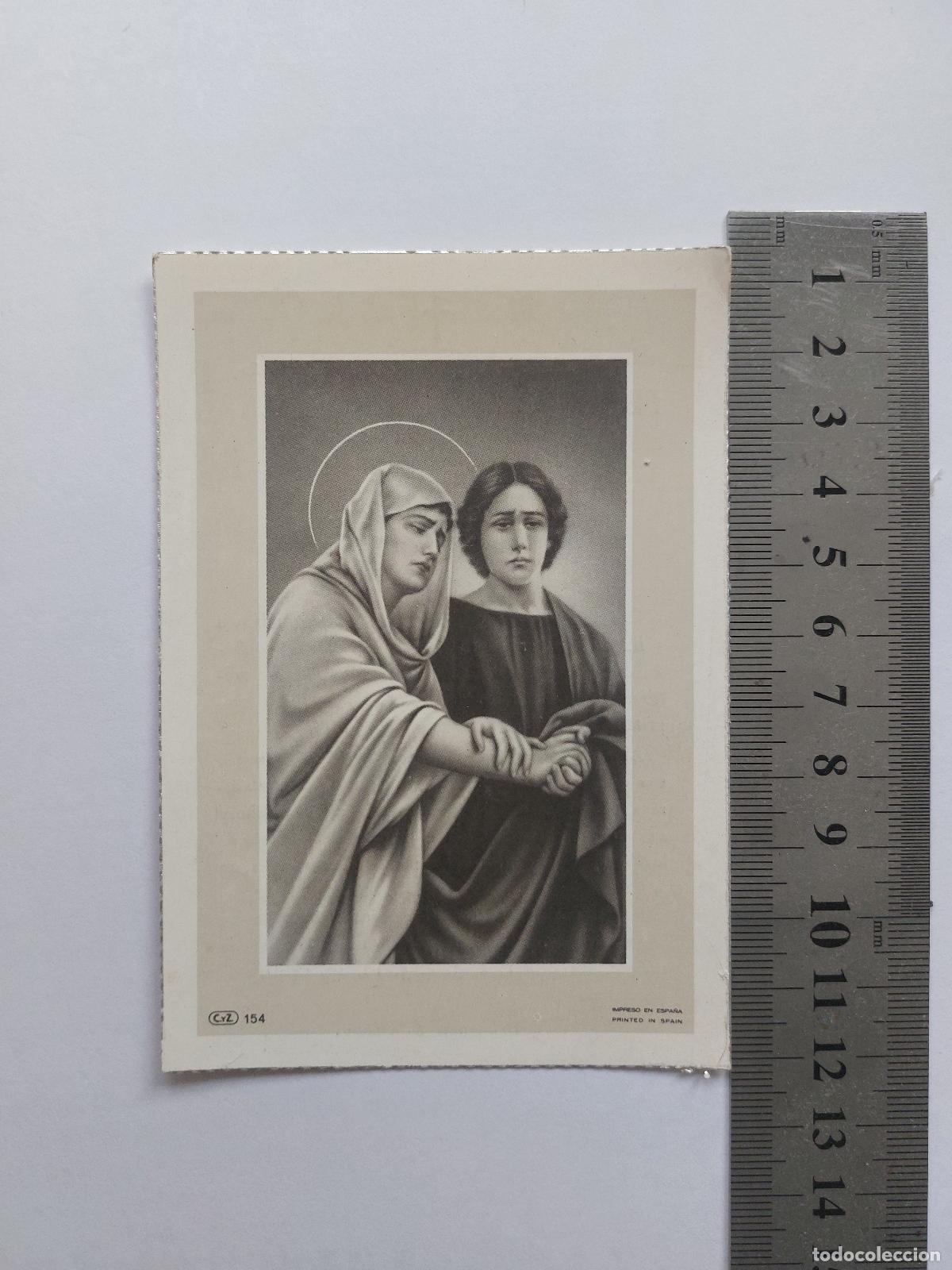 Postales: Estampa de recordatorio f&uacute;nebre de Felipe Casasus Cervera
