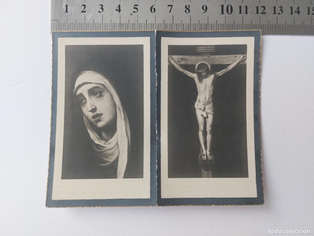 Postales: Estampa de recordatorio funeral de Mart&iacute;n Bautista Martinez