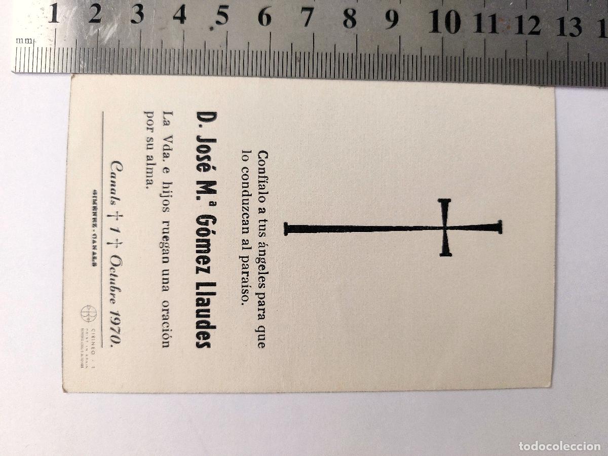 Postales: Estampa de recordatorio JESUS - Foto 2