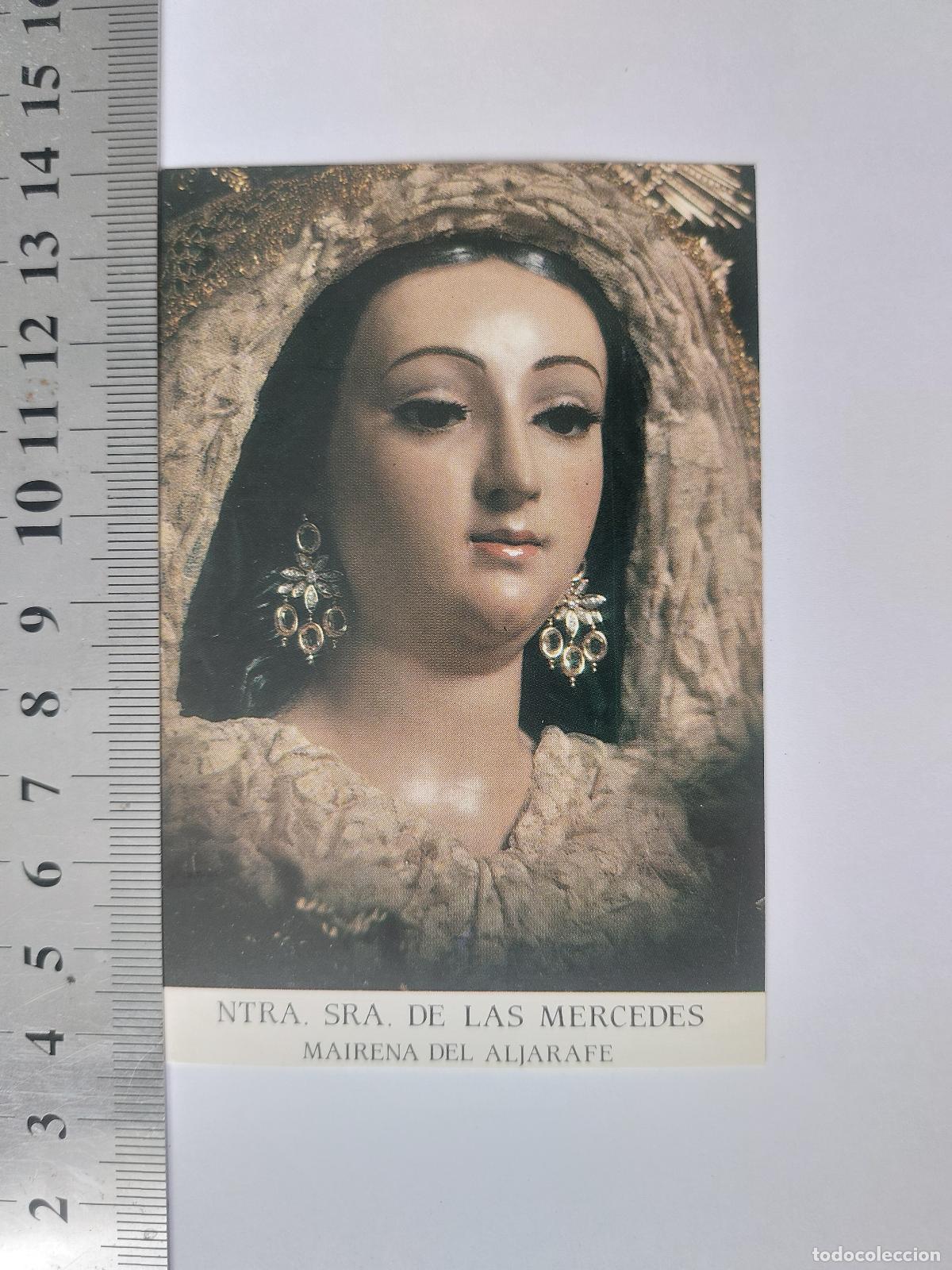 Postales: Estampa de Nuestra Se&ntilde;ora de las Mercedes en Mairena del Aljarafe