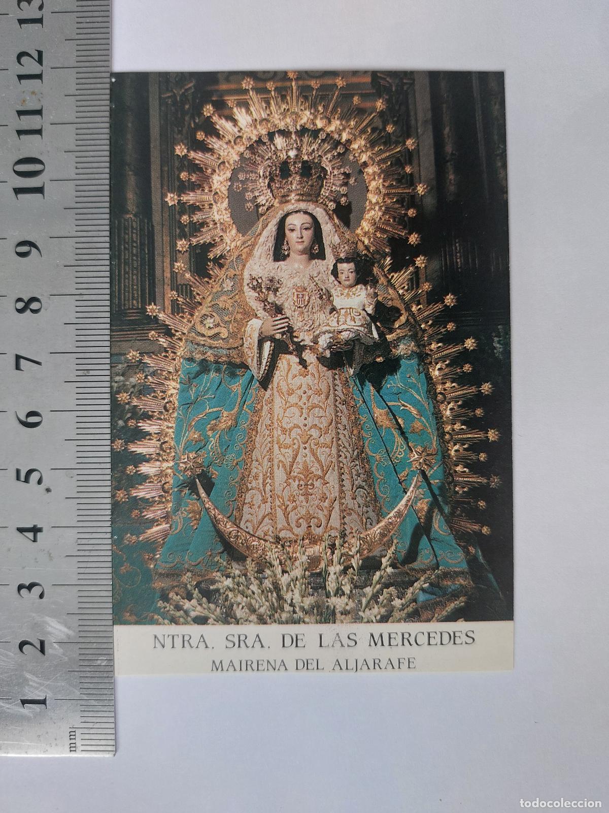 Postales: Estampa de Nuestra Se&ntilde;ora de las Mercedes en Mairena del Aljarafe