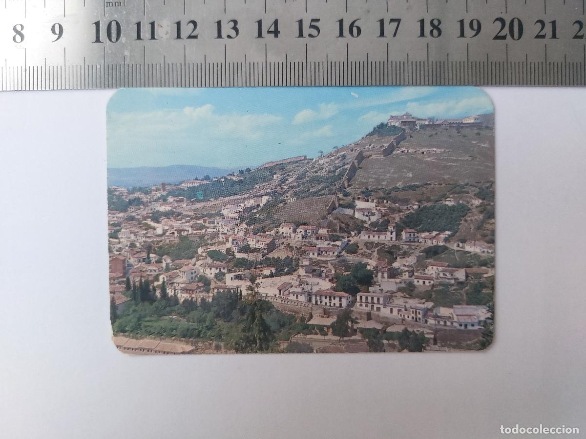 Postales: Estampa de Sacromonte en Granada con Calendario de 1972