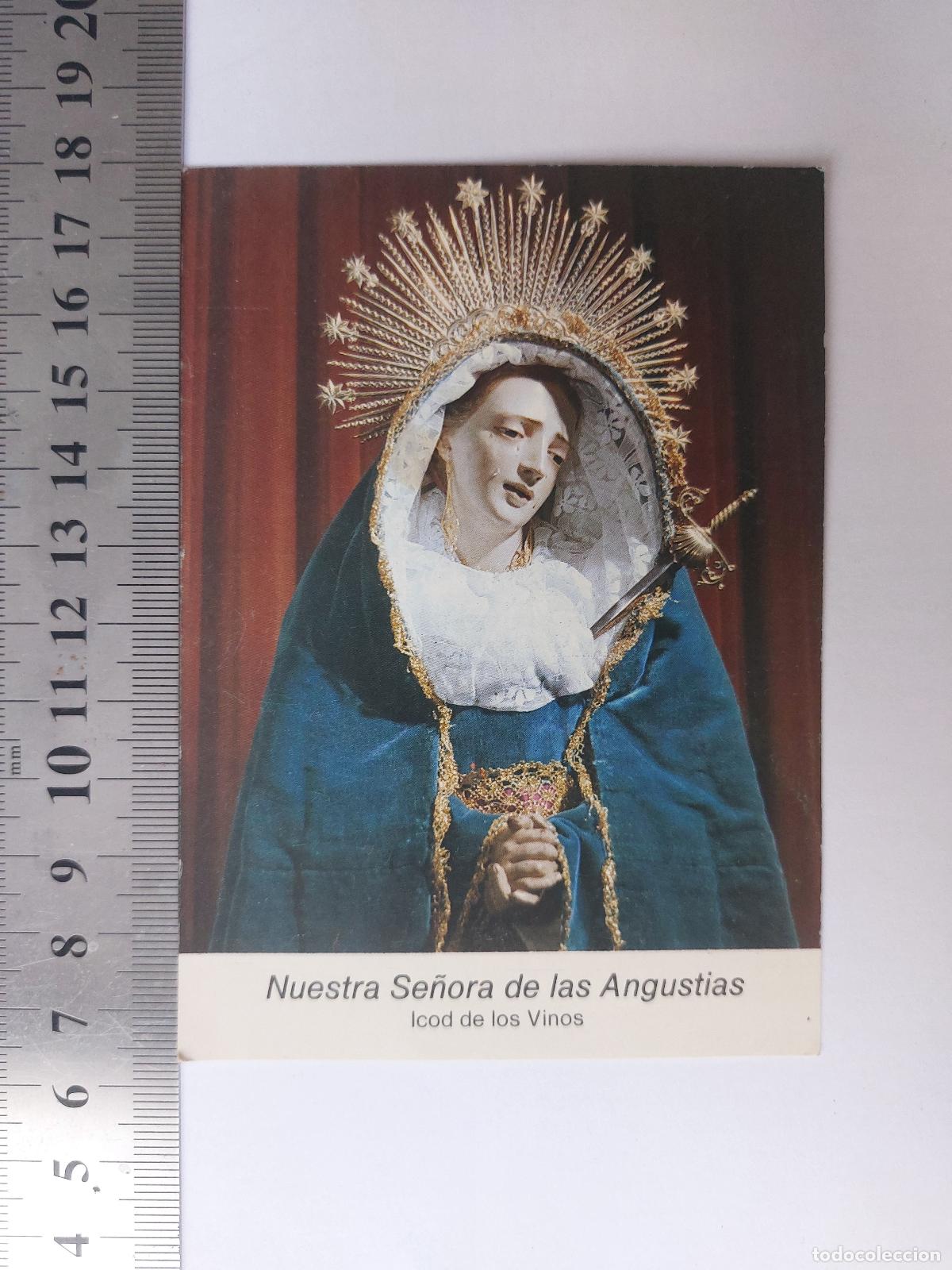 Postales: Estampa de Nuestra Se&ntilde;ora de las Angustias en Icod de los Vinos