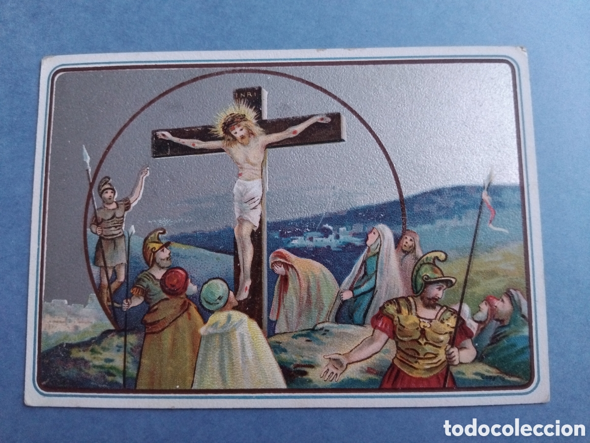 Postales: Tarjeta religiosa. Texto en ingl&eacute;s