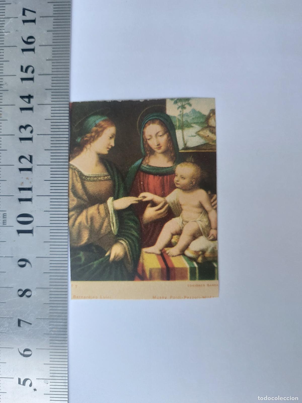Postales: Estampa de arte con obra de Bernardino Luini del Museo Poldi Pezzoli