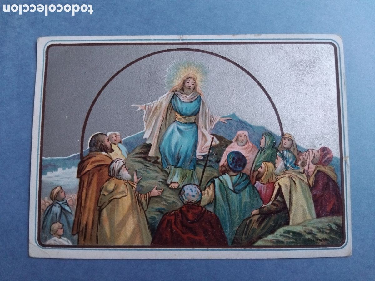 Postales: Tarjeta religiosa. Texto en ingl&eacute;s