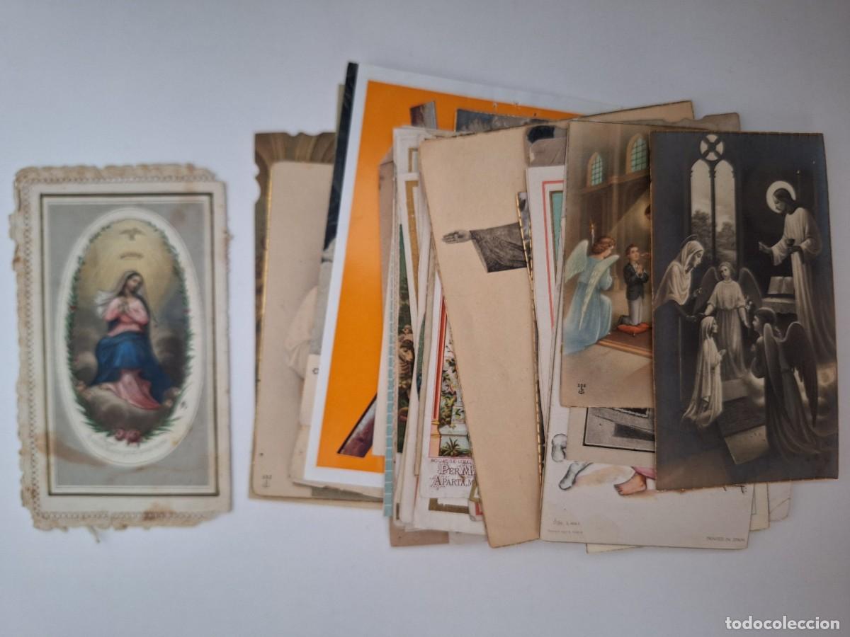 Postales: GRAN LOTE 70 ESTAMPAS RELIGIOSAS MUY ANTIGUAS LOTE RV 2