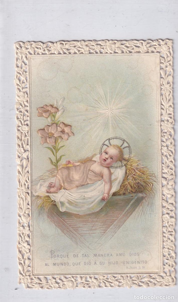 Postales: Preciosa estampa ni&ntilde;o Jesus. 11,50 x 7,50 cm