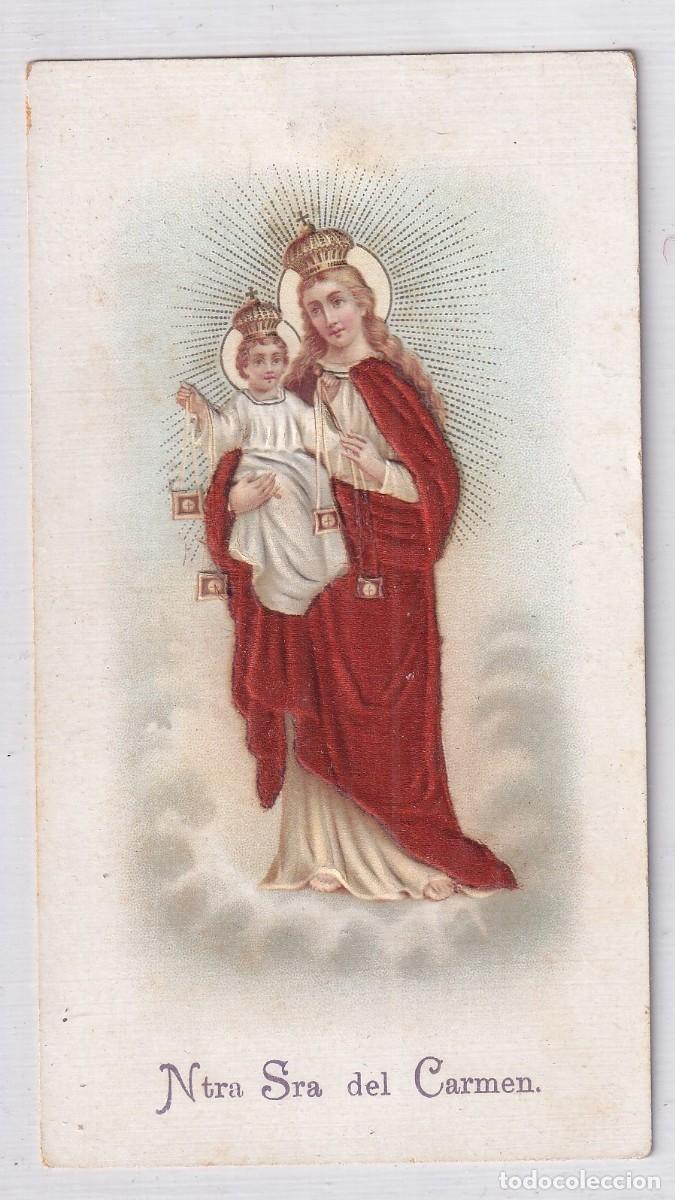 Postales: Bonita estampa Virgen del Carmen 12,50 x 7 cm