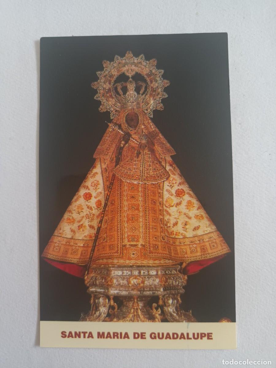 Postales: ESTAMPA SANTA MARIA DE GUADALUPE - COPLAS A SANTAMARIA DE GUADALUPE (REVERSO)