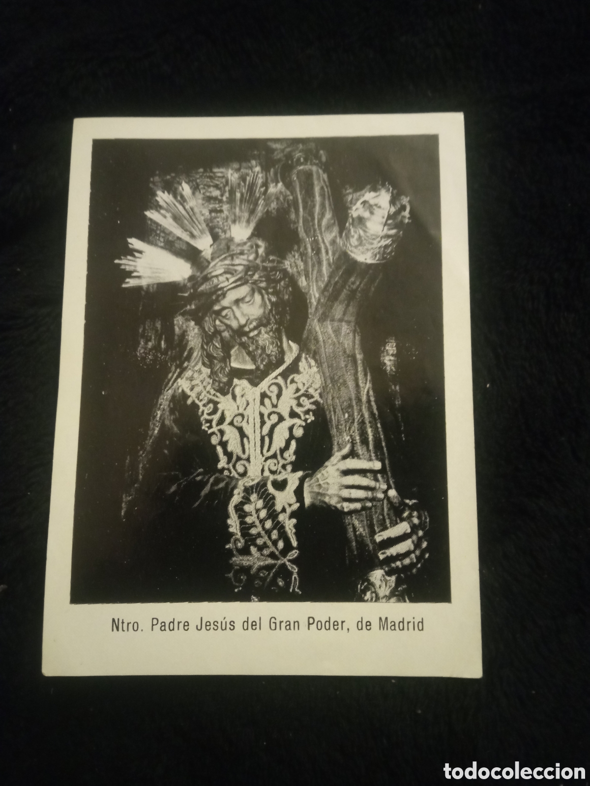Postales: Antiguo recordatorio, Nuestro Padre Jes&uacute;s del Gran Poder, de Madrid - Foto 1