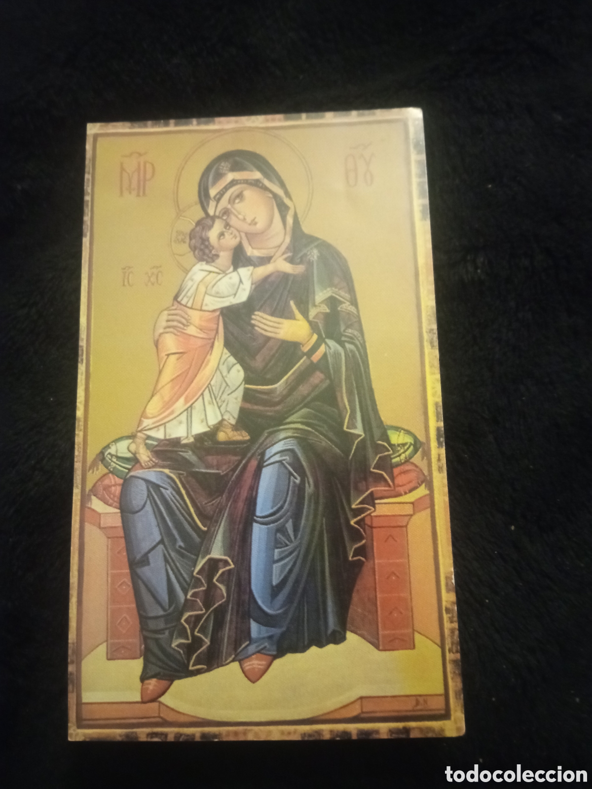 Postales: Antiguo recordatorio con oraci&oacute;n, D&iacute;a del Enfermo