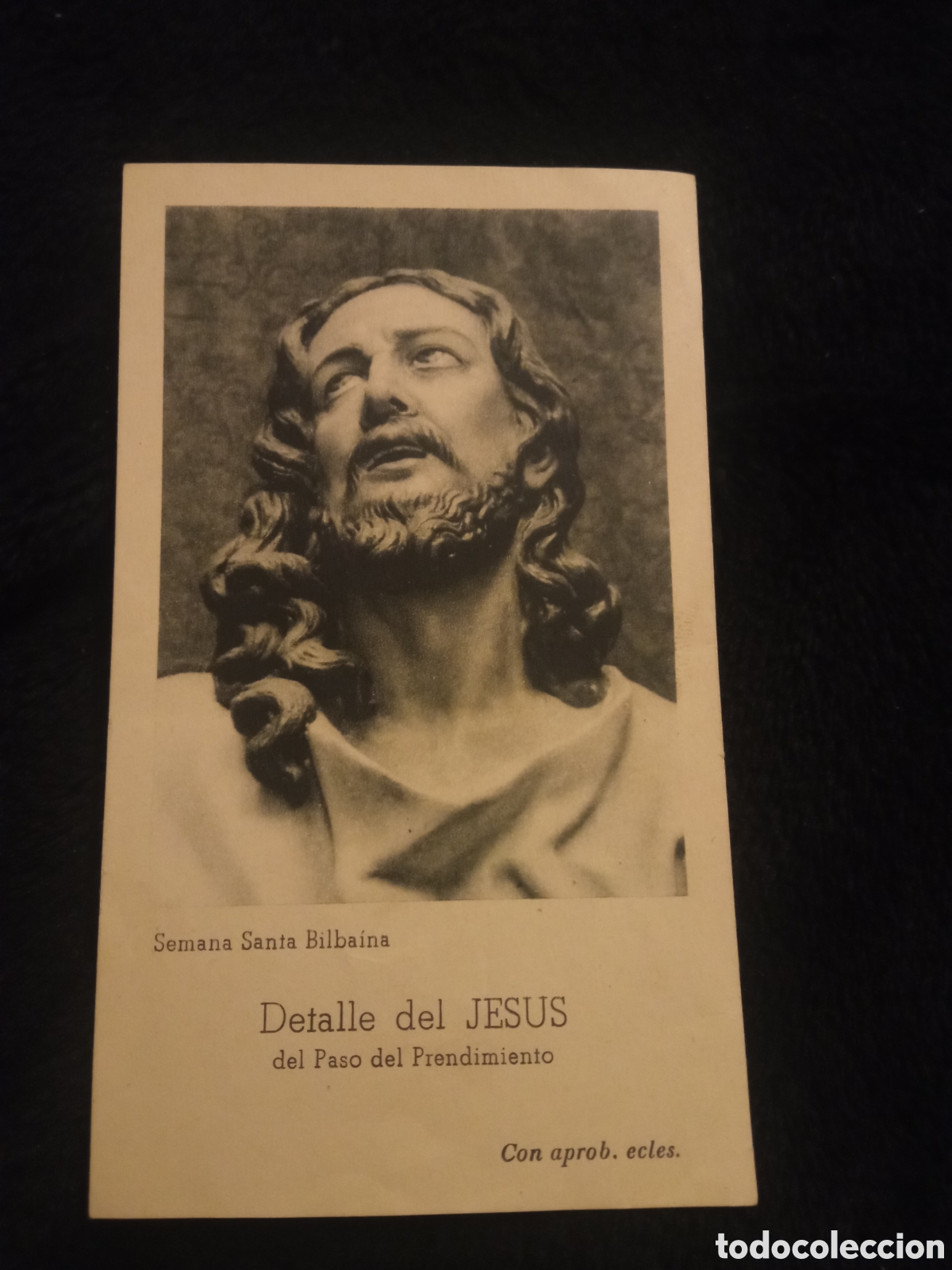 Postales: Antiguo recordatorio, Semana Santa de Bilbao