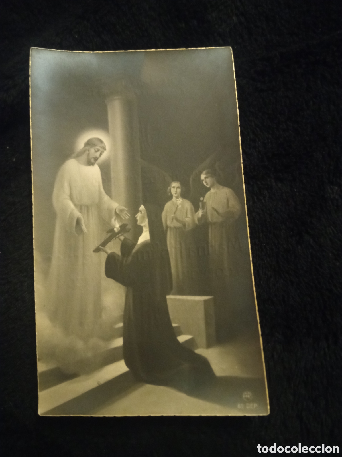 Postales: Antiguo recordatorio, Recepci&oacute;n de Hija de Maria, Granada 1927