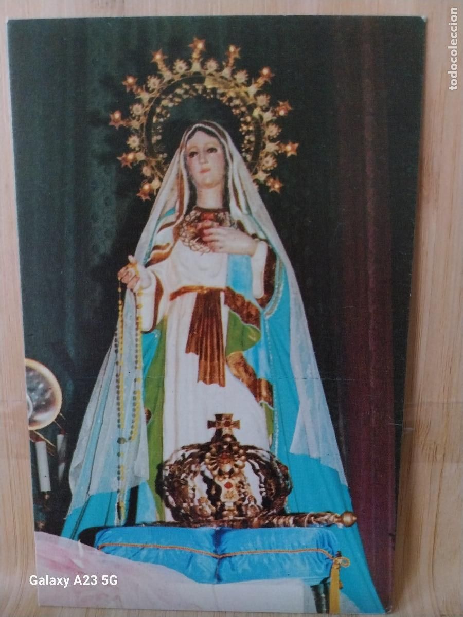 Postales: VIRGEN GUATEMALA TARJETA DORSO BLANCO **