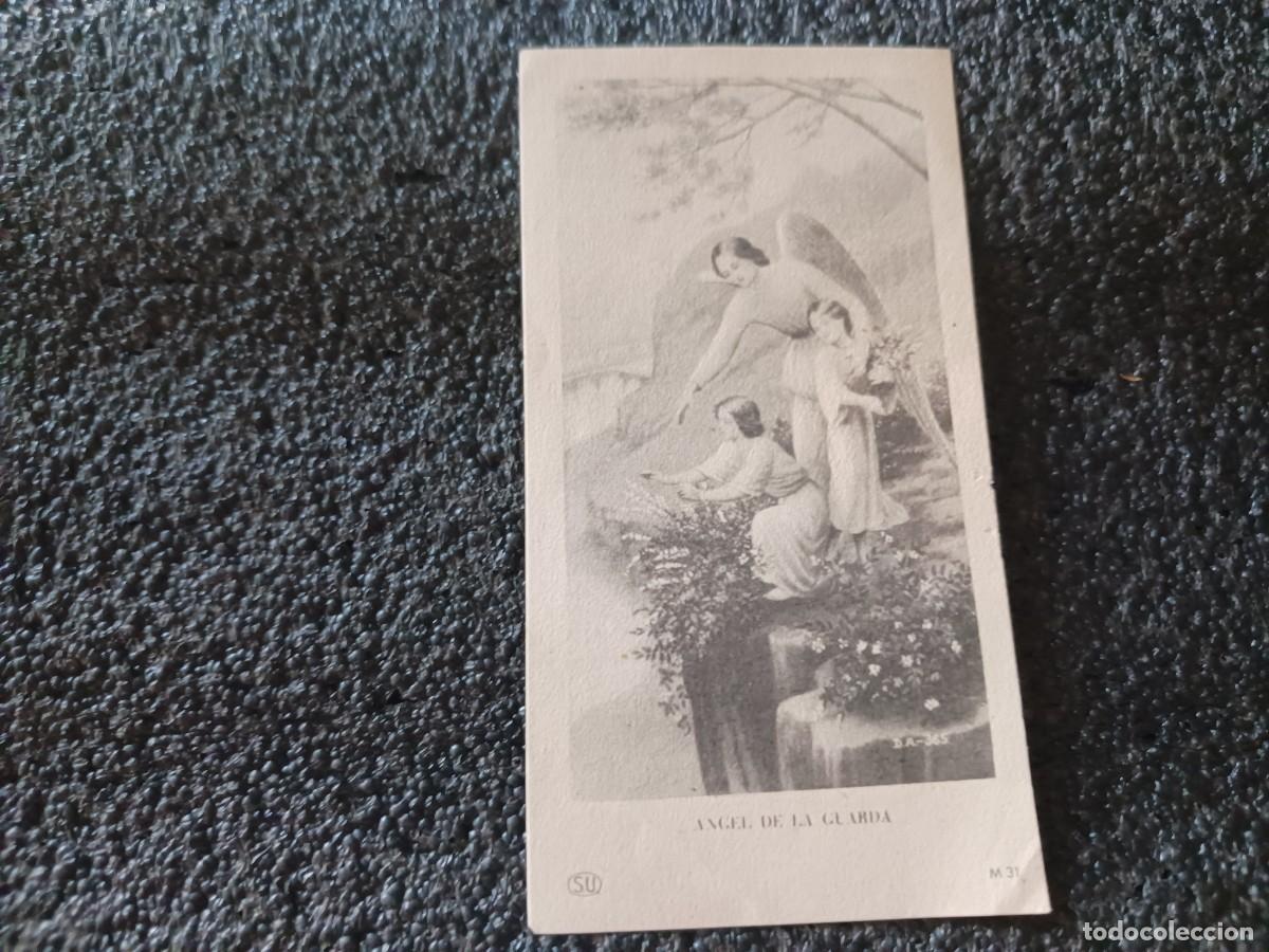 Postales: estampa, Angel de la Guarda - SU M 31