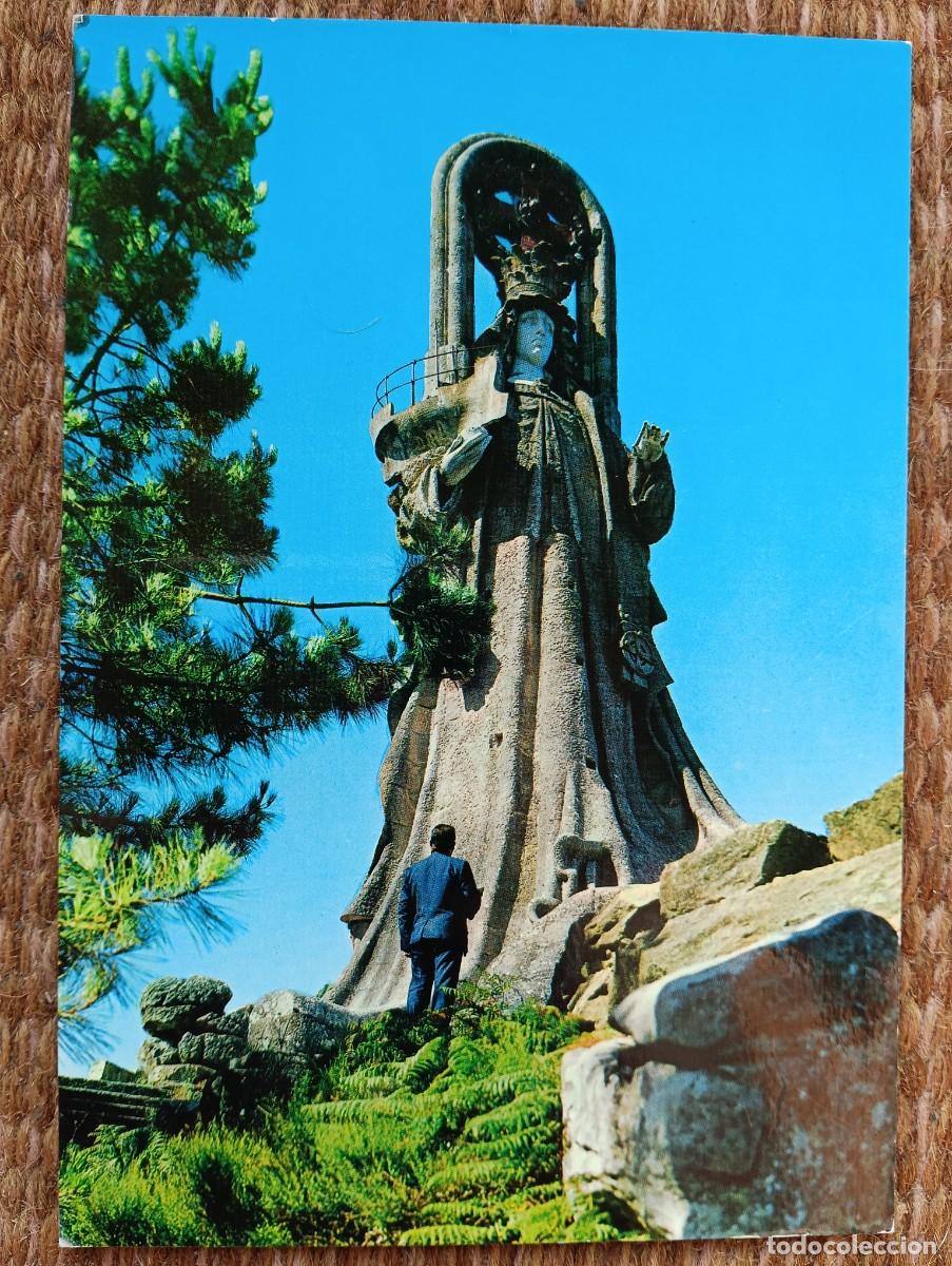 Postales: VIRGEN DE LA ROCA - BAYONA LA REAL - PONTEVEDRA - ED. ALARDE