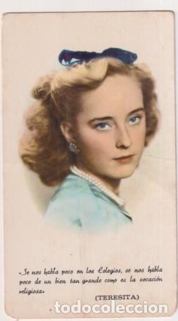 Postales: Antigua Estampa. Mar&iacute;a Teresa Gonz&aacute;lez Quevedo. la hermana Teresita
