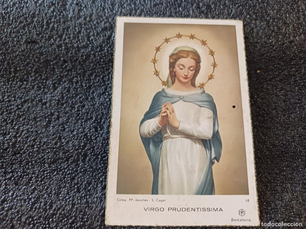 Postales: festa de la purissima a la esglesia parroquial santisima trinitat de vilafranca del penedes 1956