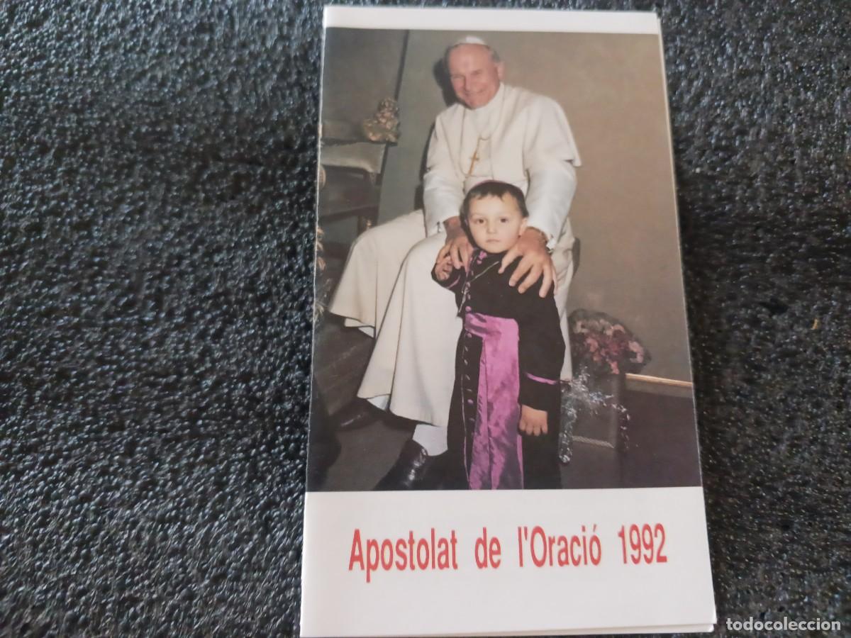 Postales: diptico, apostolat de l`oracio 1992