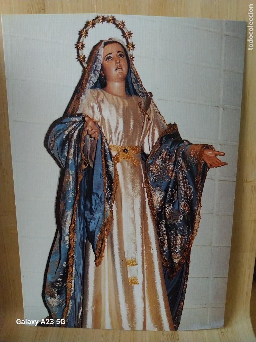 Postales: DOLORES DE MARIA NTRA SRA ED AVE FOT LLORENTE DORSO ORACION TAMA&Ntilde;O POSTAL