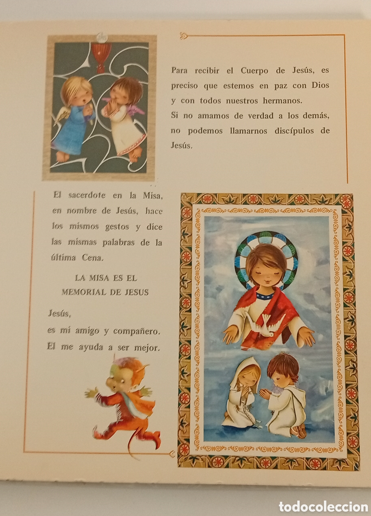 Postales: .SET DE 3 LIBRETAS DE PRIMERA COMUNION RECUERDOS - Foto 10