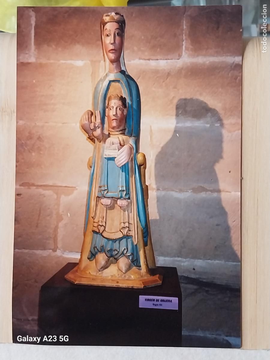Postales: AGUILAR CAMPO PALENCIA VIRGEN DE LA GRAJERA FOTO PARTICULAR TAMA&Ntilde;O POSTAL
