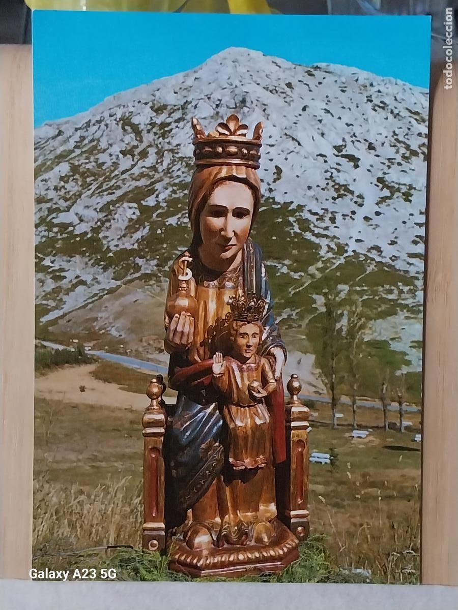 Postales: VILLAFRIA DE LA PE&Ntilde;A VIRGEN DEL BREZO PALENCIA ED SICILIA A&Ntilde;O 1987 SC ORIGINAL MONTA&Ntilde;AS