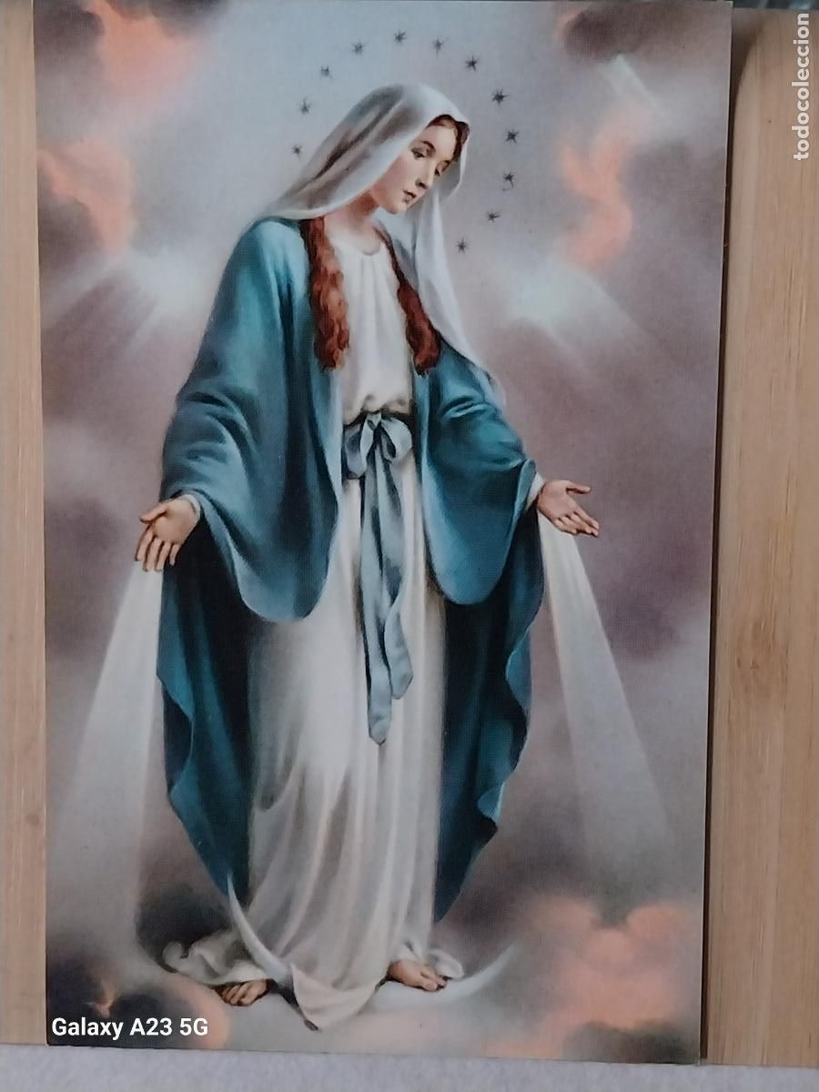 Postales: VIRGEN NTRA SRA DE LAS GRACIAS PALENCIA TARJETA DORSO BLANCO TAMA&Ntilde;O POSTAL