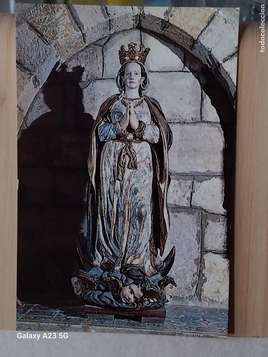 Postales: CARRION DE LOS CONDES SANTA CLARA VIRGEN INMACULADA ** ED GRAF ANDRES MARTIN SC ORIGINAL