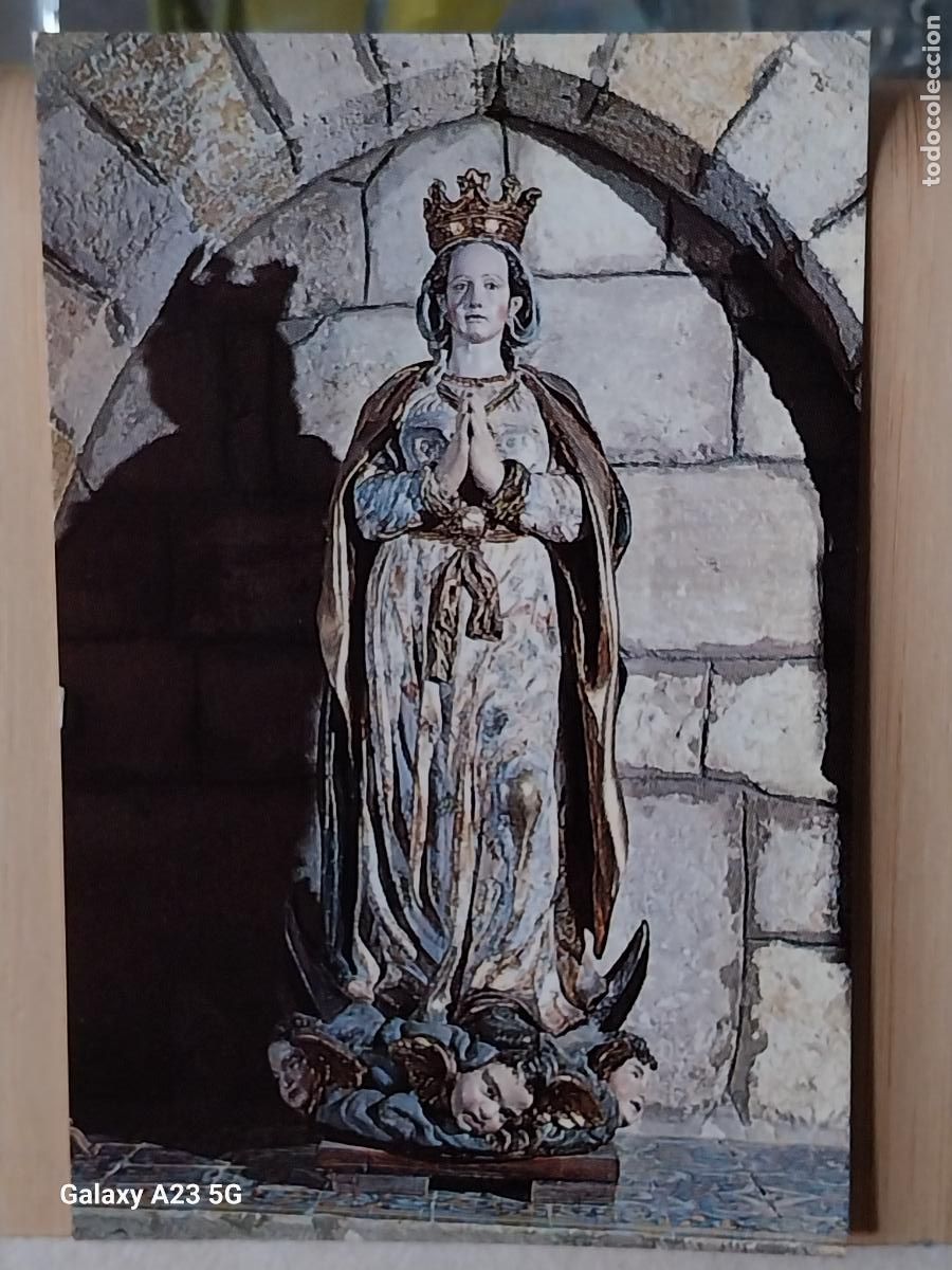 Postales: CARRION DE LOS CONDES SANTA CLARA VIRGEN INMACULADA * ED GRAF ANDRES MARTIN SC ORIGINAL