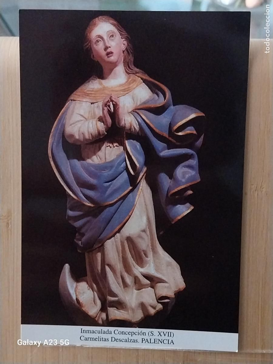 Postales: CARMELITAS DESCALZAS VIRGEN NTRA SRA INMACULADA PALENCIA TARJETA DORSO BLANCO TAMA&Ntilde;O POSTAL