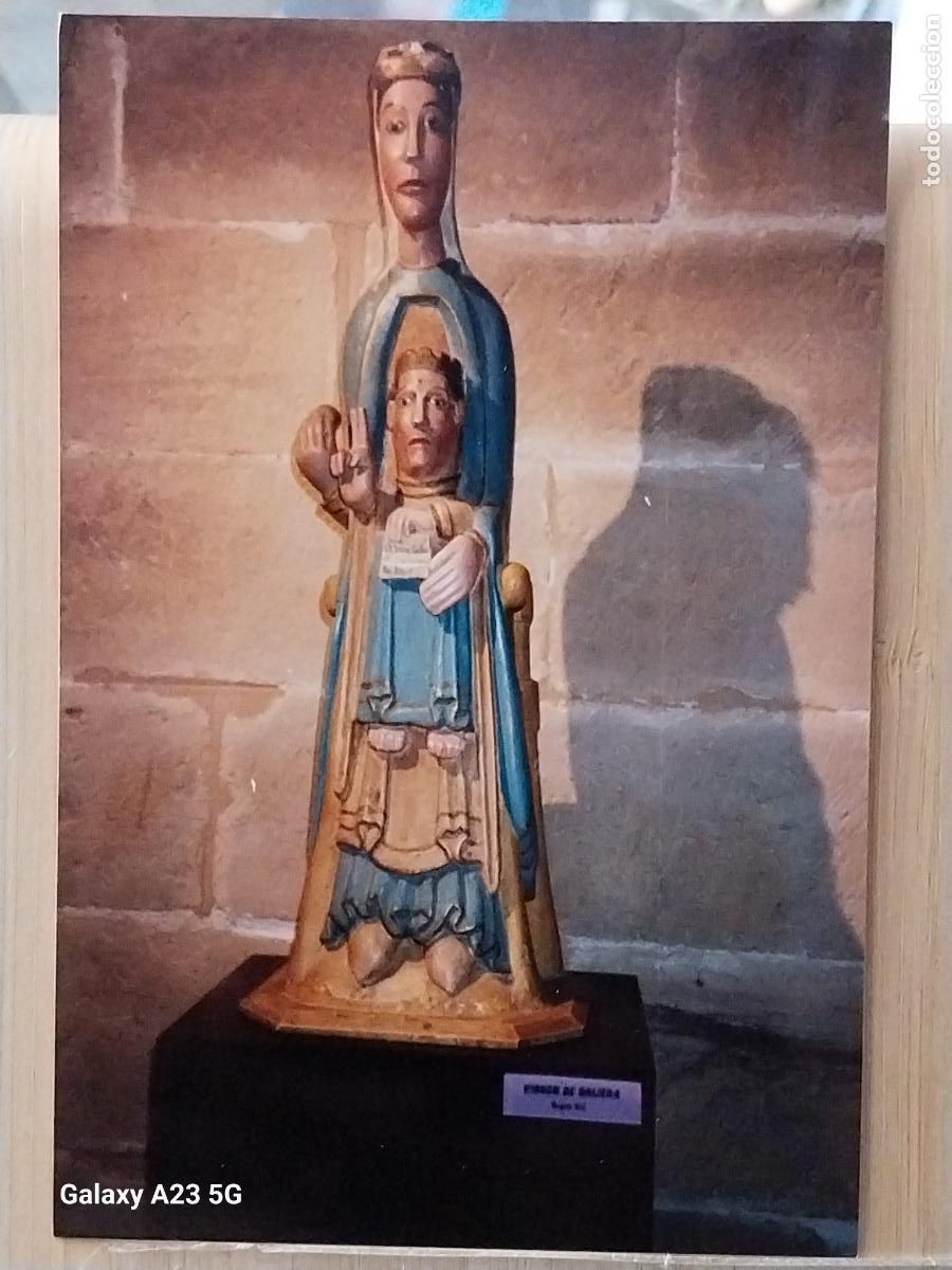 Postales: AGUILAR DE CAMPOO VIRGEN NTRA SRA DE LA GRIJERA * PALENCIA FOTO PARTICULAR TAMA&Ntilde;O POSTAL
