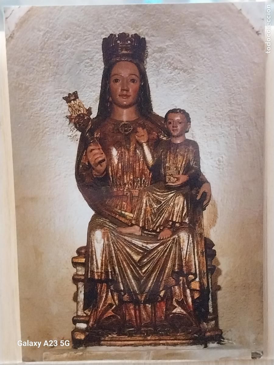 Postales: CARRION DE LOS CONDES VIRGEN NTRA SRA SANTA MARIA CAMINO Y VICTORIAS PALENCIA ED MERINO --