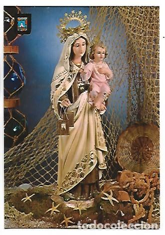 Postales: NUESTRA SE&Ntilde;ORA DEL CARMEN. PATRONA DE LA MARINA.- CARTAGENA / MURCIA