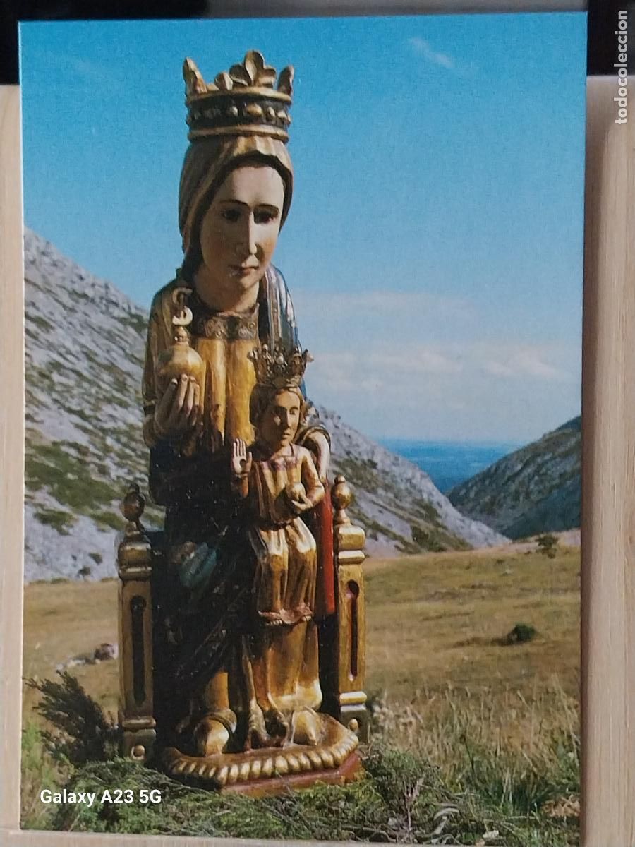 Postales: VILLAFRIA DE LA PE&Ntilde;A VIRGEN NTRA SRA DEL BREZO PALENCIA ED COLON A.G. 1 SC ORIGINAL