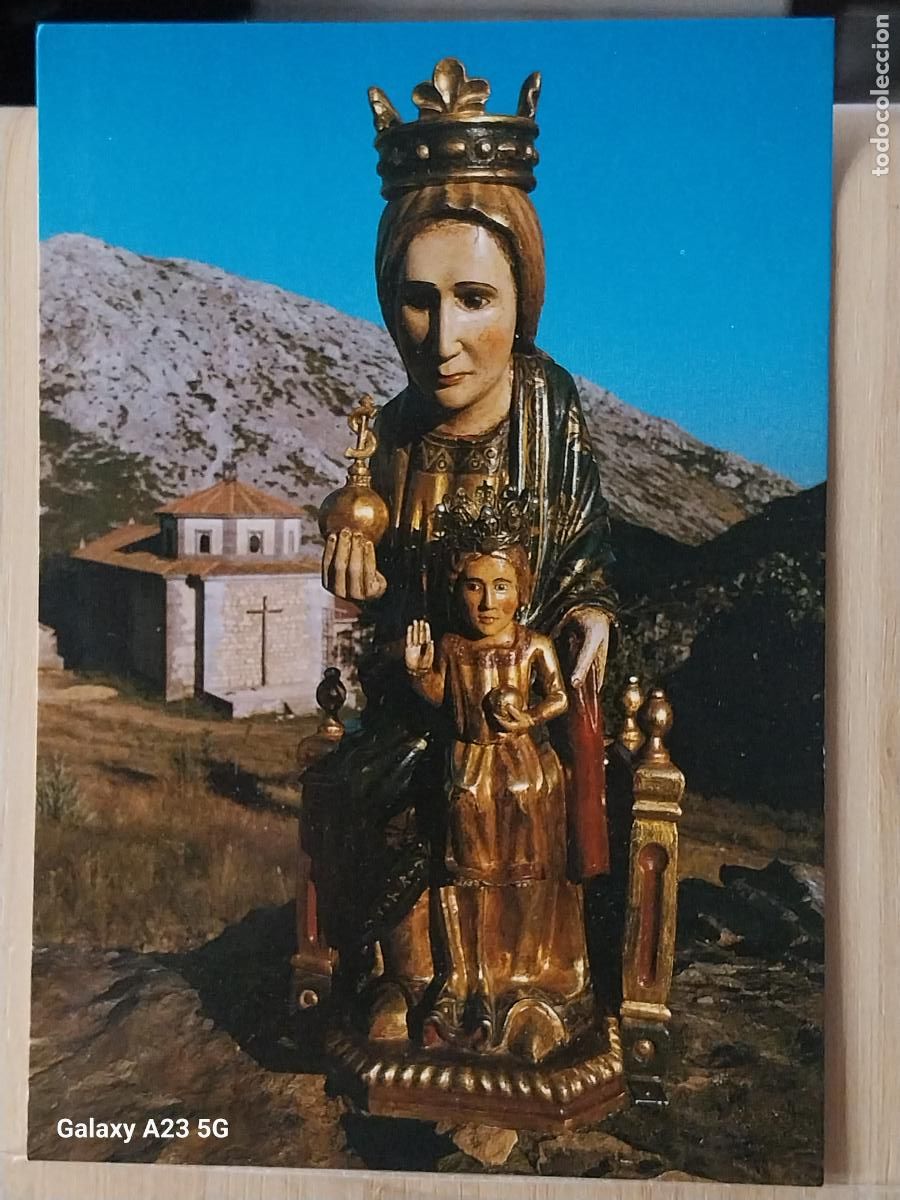 Postales: VILLAFRIA DE LA PE&Ntilde;A VIRGEN NTRA SRA DEL BREZO PALENCIA ED COLON A.G. 2 SC ORIGINAL