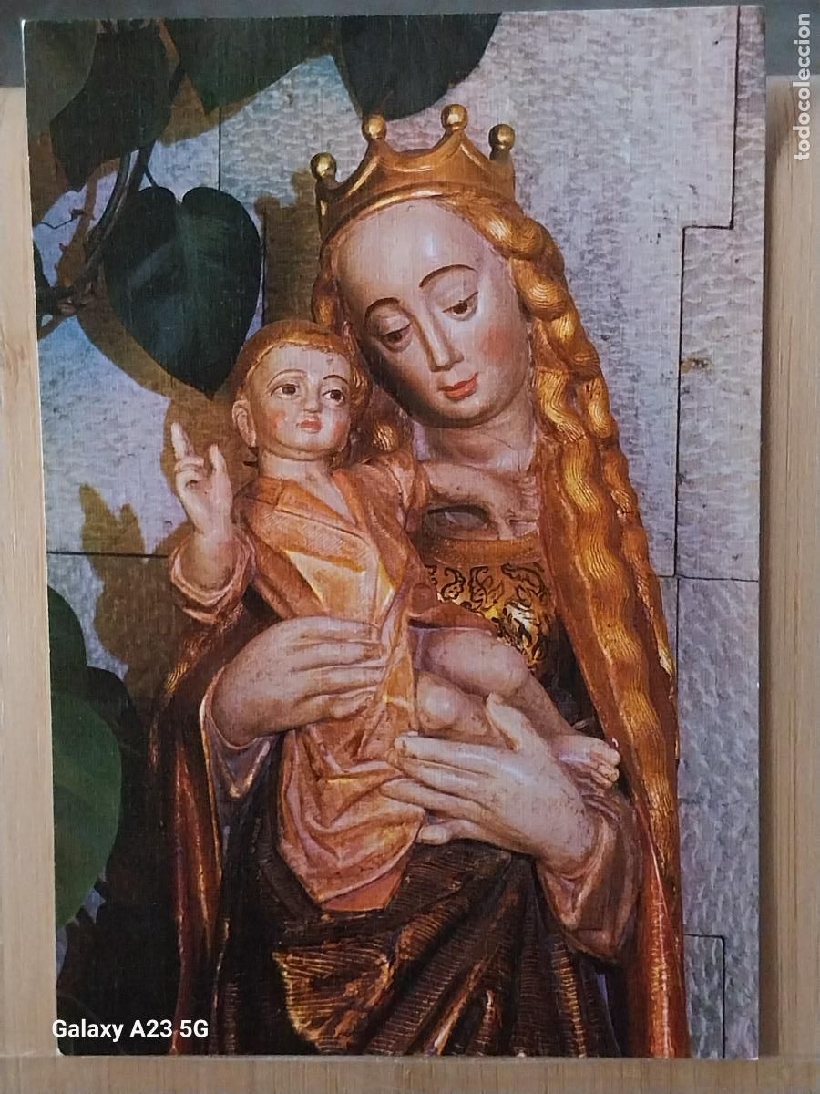 Postales: VILLAFRIA DE LA PE&Ntilde;A SANTUARIO DEL BREZO VIRGEN NTRA SRA DEL MAR PALENCIA ED SICILIA A&Ntilde;O 1987