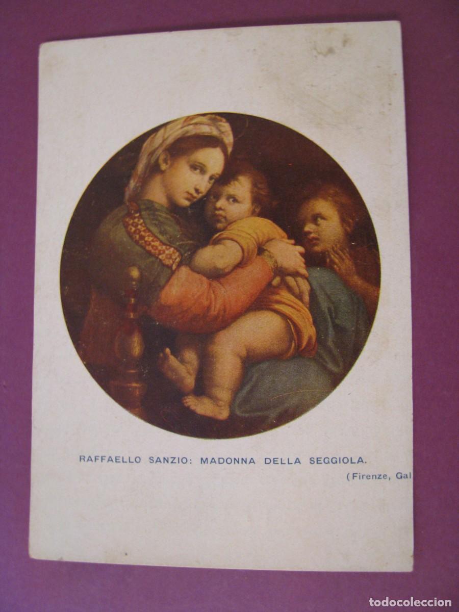 Postales: POSTAL RELIGIOSA. A&Ntilde;O SANTO 1933-34. CIRCULADA ITALIA 1935