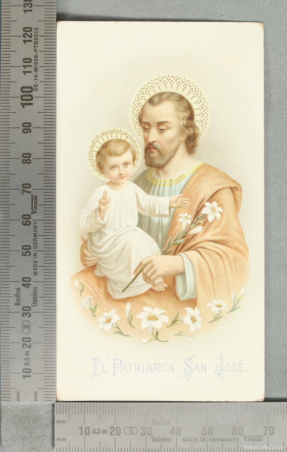 Postales: ESTAMPA. El Patriarca San Jos&eacute;