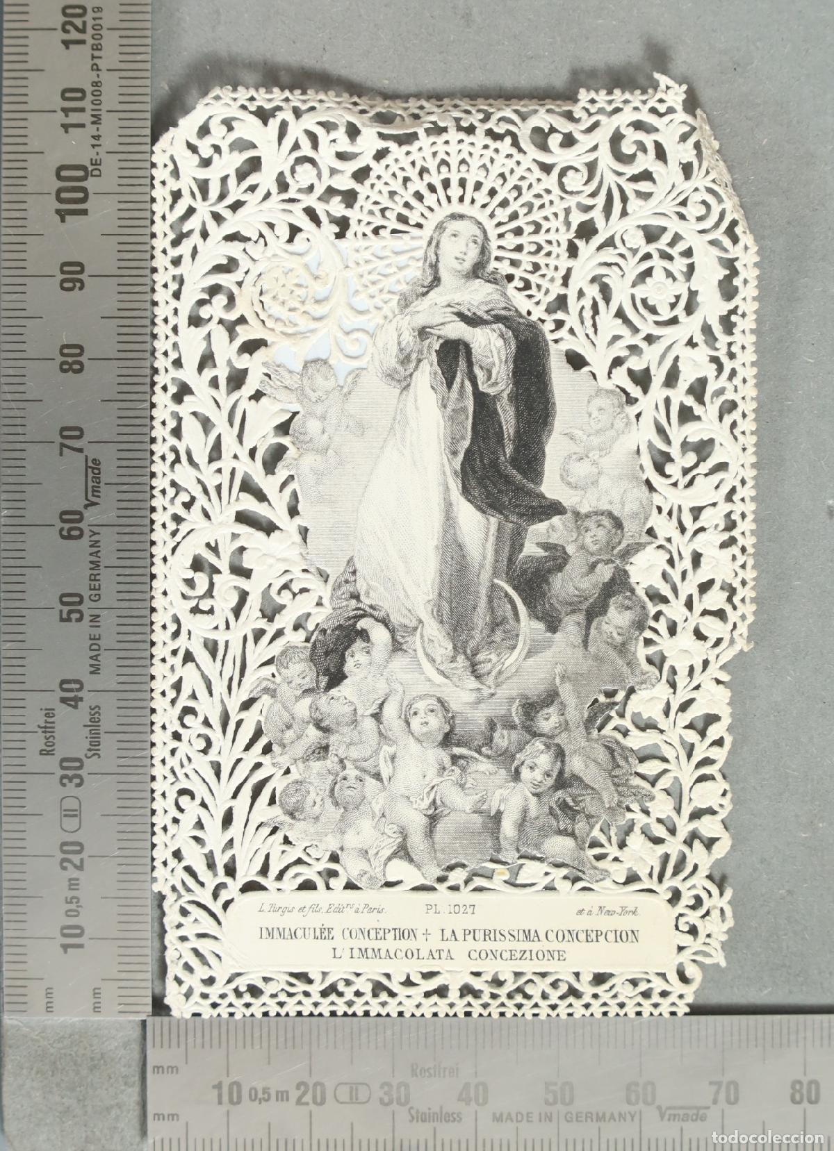 Postales: ESTAMPA. Immacul&eacute;e Conception - La Purissima Concepcion - L'Immacolata Concezione - L. Turgus et