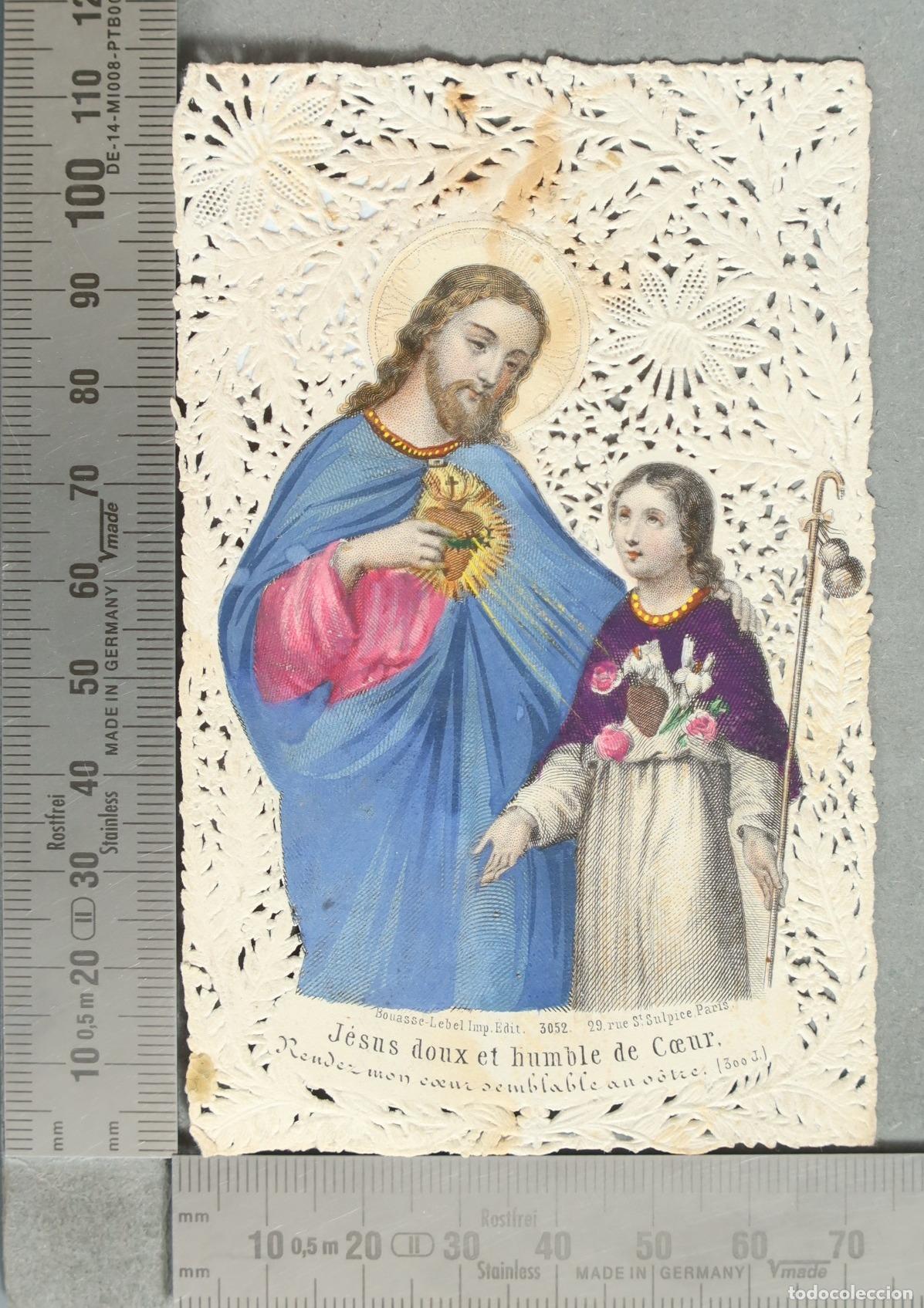 Postkarten: ESTAMPA. J&eacute;sus doux et humble de C&oelig;ur - Bouasse-Lebel
