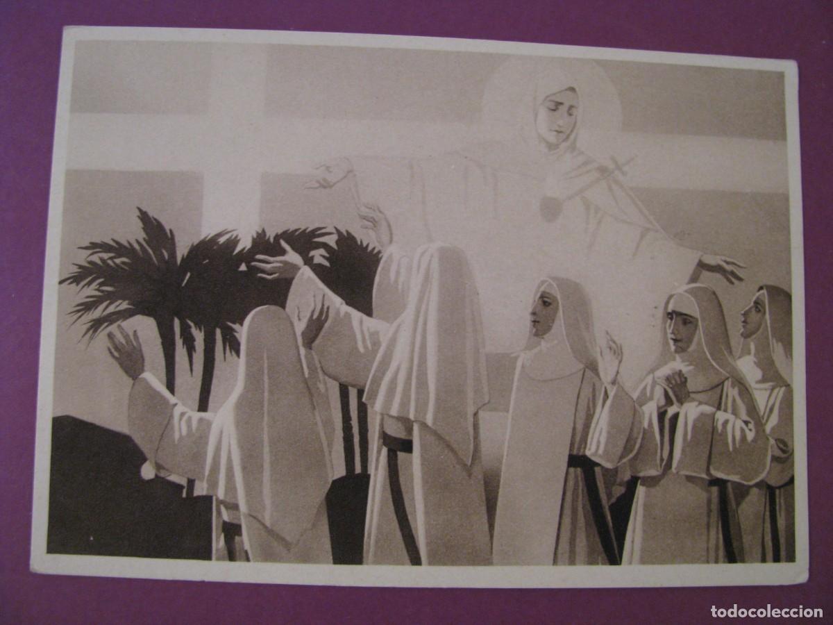 Postales: POSTAL RELIGIOSA. MISIONES SIERVOS DE MAR&Iacute;A. MIL&Aacute;N, ITALIA 1938