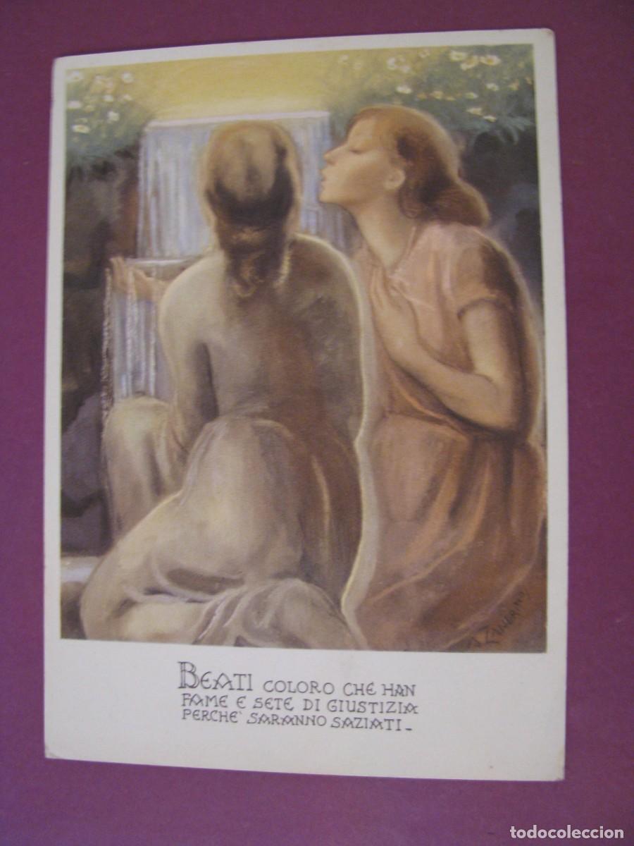 Postales: POSTAL RELIGIOSA. LAS BIENAVENTURANZAS ADELINA ZANDRINO. EDITALIA ROMA