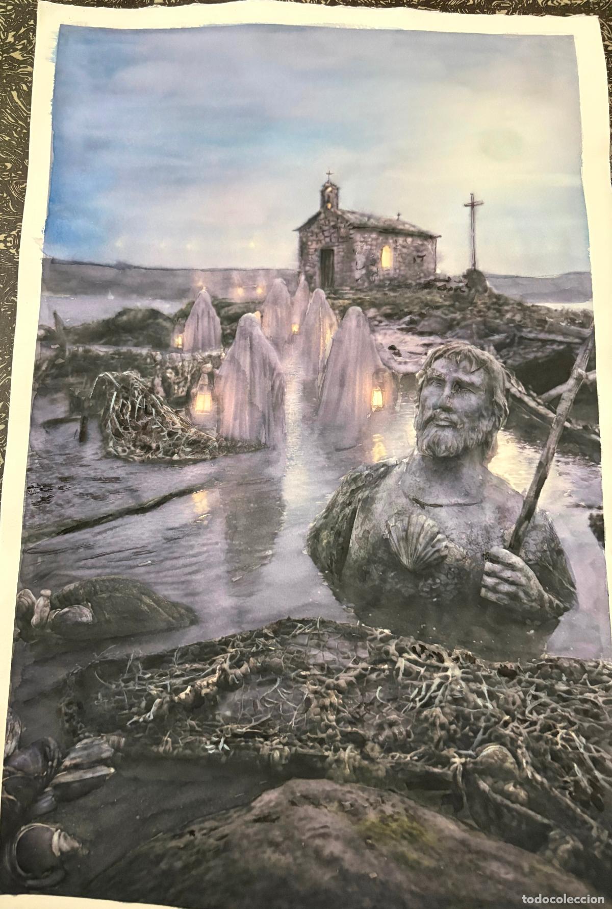 Postales: La Santa Compa&ntilde;a y ruinas gallegas