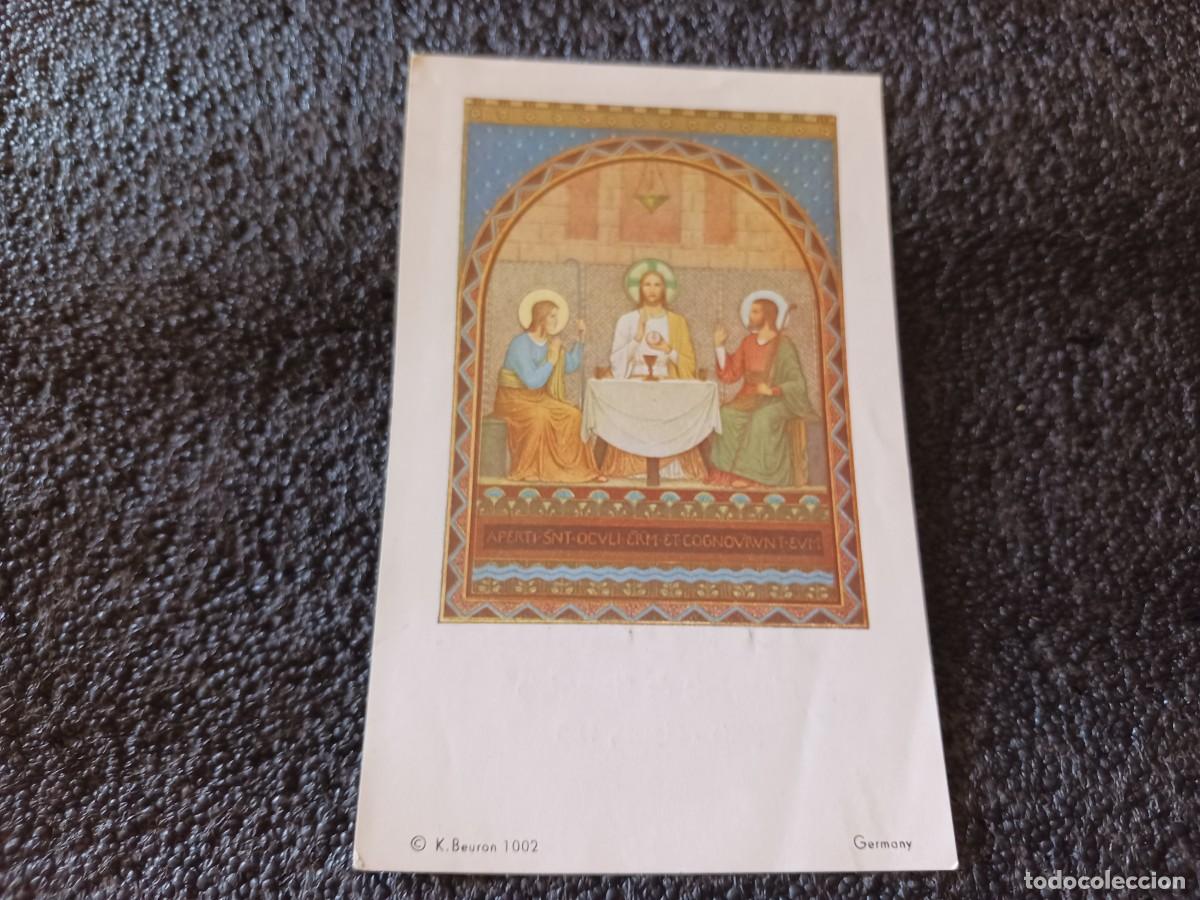 Postales: estampa, luis cortes forteza, sacerdote jesuita 1953,